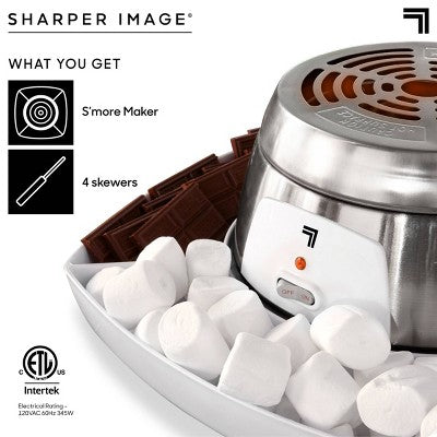Sharper Image 5pc S'mores Maker White