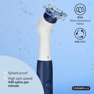 Casabella Power Spin Detail Scrubber