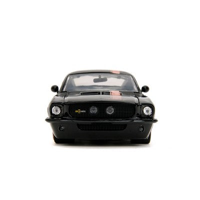 Pink Slips 1967 Shelby GT-500 Black Diecast Vehicle - 1:24 Scale