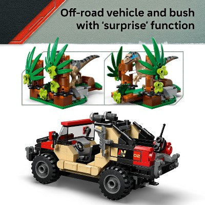 LEGO Jurassic World Raptor Off-Road Escape 76972