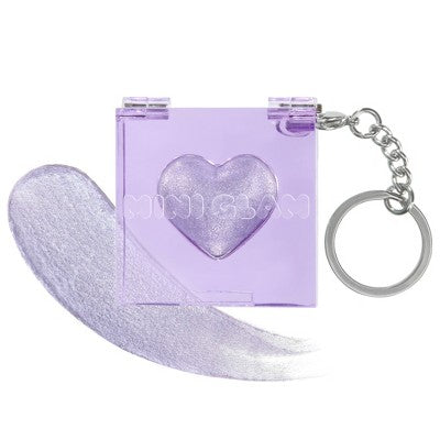 Mini Glam Purse with Cosmetic Bunny - Purple