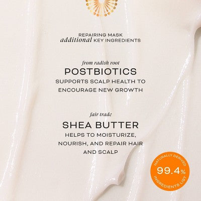 Cheribe Repairing Hair Mask with Chebe Complex + Shea Butter for Dry Damaged Hair - 8 fl oz