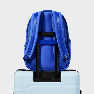 Faux Neoprene 17" Backpack - All In Motion Blue