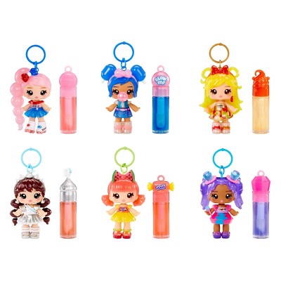 Yummiland x Licensed Sweets Lip Gloss Doll: Haribo Goldbears Includes DIY Lip Gloss + Removable Keychain