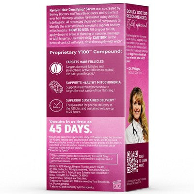 BosleyMD Revive + Densifying Hair Regrowth Serum for Women - 1 fl oz