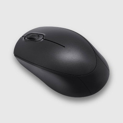 Wireless Ergonomic Mouse - dealworthy - Black
