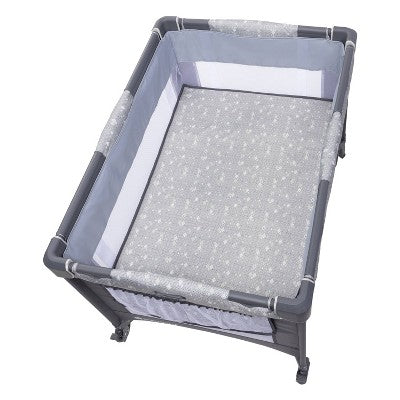 Baby Trend Nursery Den Playard with Snooze Pod and Flip Over Changer - Diamond Sage (LOCAL PICKUP ONLY)