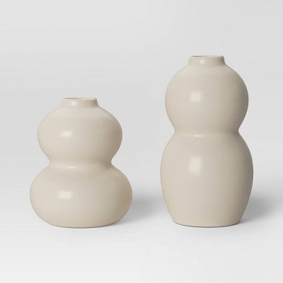 2pk Bud Vase White - Room Essentials