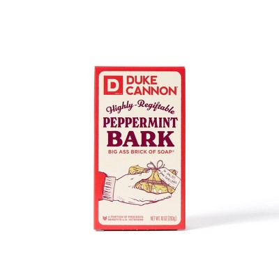 Duke Cannon Supply Co. Men's Big Ass Brick of Bar Soap - Peppermint Bark - 10oz