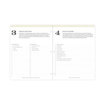 Day Designer 8.5"x11" 2026-2027 Planner Capri Clear Monthly Stapled