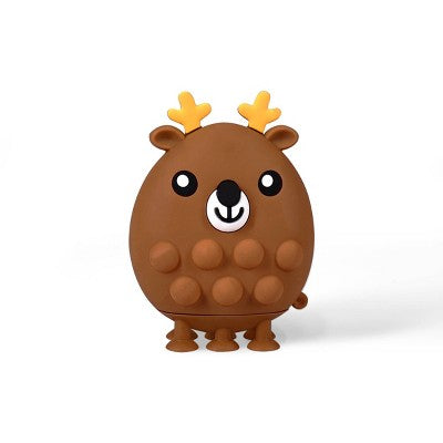 Light Up Bubble Pop Squish Deer - Bullseye's Playground