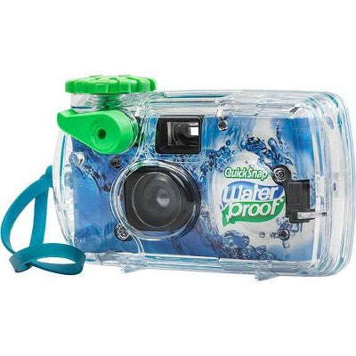 Fujifilm Quicksnap Waterproof Camera - Aqua Blue - 11/2026
