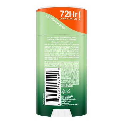 Lume Solid Deodorant Stick - Fresh Alpine - 2.6oz