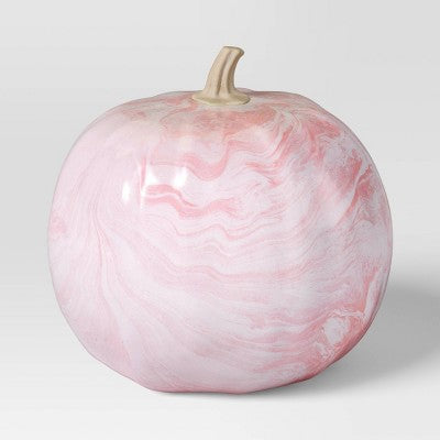 Painted Pumpkin Marble Finish Pink - Hyde and EEK! Boutique Pink