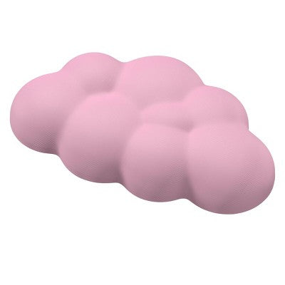 Gems Cloud Mouse Wrist Rest - Light Pink: Foam Non-Skid Base Keyboard Accessory
