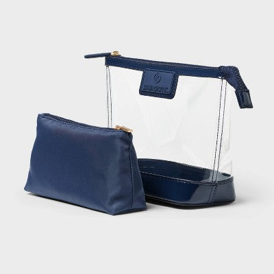 Sonia Kashuk 2 in 1 Makeup Travel Bag - Navy Patent