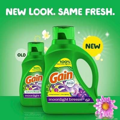 Gain Liquid Laundry Detergent - Moonlight Breeze - 194 fl oz