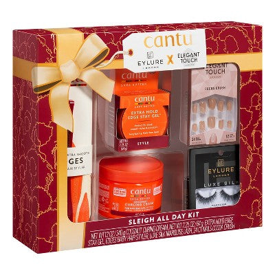 Cantu Sleigh All Day Holiday Giftset - 14.25oz/5pc