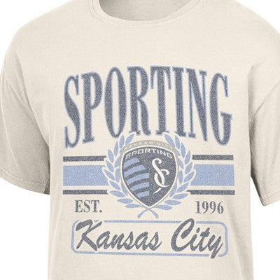 MLS Sporting KC Women's Parchment Fashion T-Shirt - L