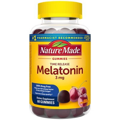 Nature Made Time Release Melatonin 3mg Gummies - 60ct