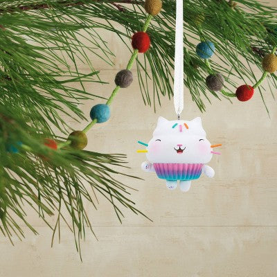 Hallmark Gabby's Dollhouse Cakey Cat Christmas Tree Ornament