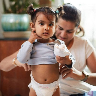 Kudos Chlorine Free Cotton-Lined Disposable Diapers - Size 3 - 58ct: Elastic Stretch Sides, Sulfate-Free, Non-Toxic