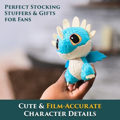 DreamWorks Dragons How to Train Your Dragon, Mini Surprise Dragons Plush Toys, 3" Mystery Dragon Plushies (Unbox 1 of 5 Styles)