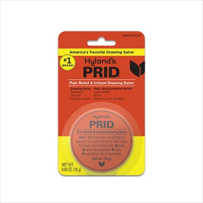 Hyland's Naturals PRID Pain Relief & Irritant Drawing Salve Ointment - 0.63oz