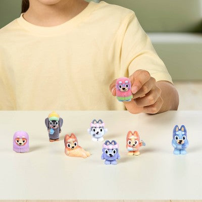 Bluey Fuzzies Surprise Figure 2pk