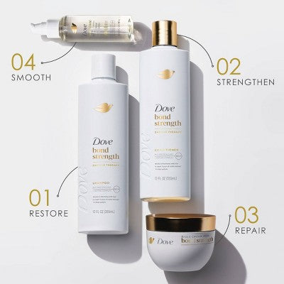 Dove Beauty Bond Strength Peptide Complex Hair Care Shampoo - 12 fl oz