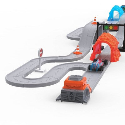 DRIVEN by Battat - Pocket Turbo Launcher Race Track Playset
