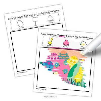 Peeps Imagine Ink Reveal Book