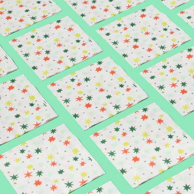 Holiday Disposable Napkins - Brights - 40ct - up&up