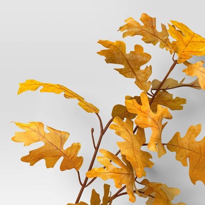 Yellow Oak Leaf Stem - Room Essentials