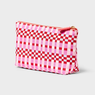 Sonia Kashuk Small Makeup Bag - Pink Plaid