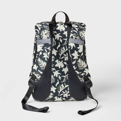 23L Tween Crinkle Backpack - All In Motion Floral: Water Repellent, Botanical Pattern