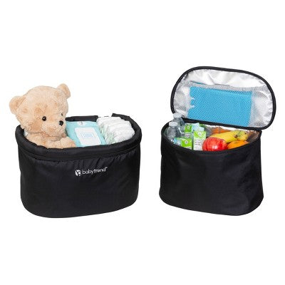 Baby Trend Stroller Wagon Deluxe Storage Basket - Black