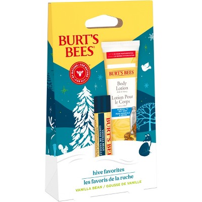 Burt's Bees Hive Favorites Lip Balm Gift Set - Vanilla Bean