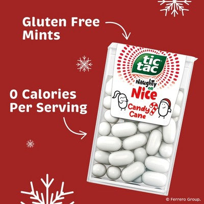 Tic Tac Mint Candy Cane Mints - 0.84oz