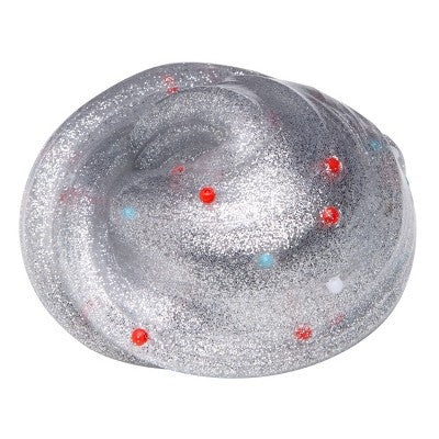 Cra-Z-Slimy Americana Star Spangled Slimy Container - Silver