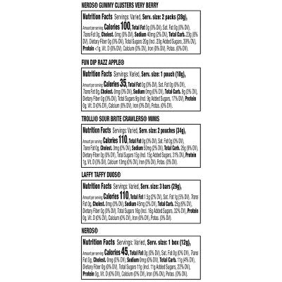 Ferrara Variety Seekers Mix Gummy Halloween Candy - 36.1oz/85ct