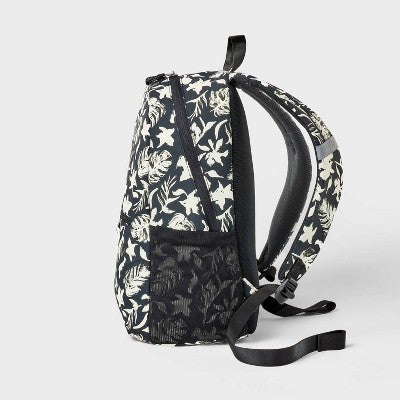 23L Tween Crinkle Backpack - All In Motion Floral: Water Repellent, Botanical Pattern