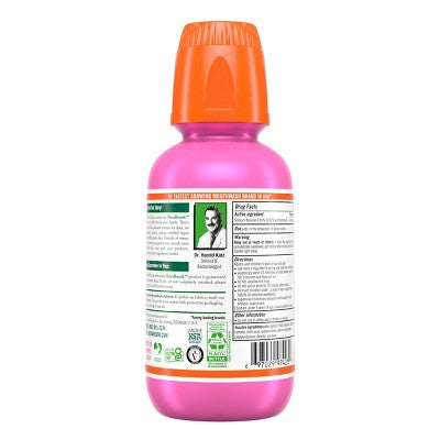 TheraBreath Kids Bubble Gum Mouthwash - 10oz