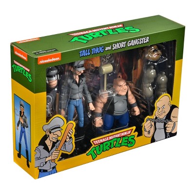 Teenage Mutant Ninja Turtles - Cartoon Tall Thug & Short Gangster 7" Action Figures 2pk
