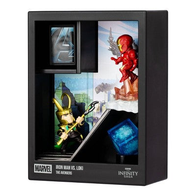 FANDROP Marvel Iron Man vs Loki Figure - 2pk