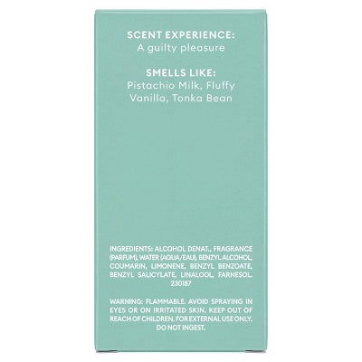 fine'ry. Mini EDP Body Perfume - Pistachio Please - 7.5ml: 1-Pack, Spray, Travel Size