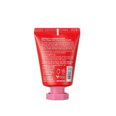 TONYMOLY Squishmallows Ethel Hand Cream - Peppermint - 1.01oz