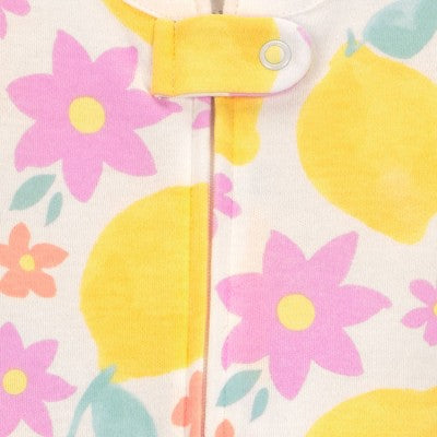 Carter's Baby Girls' Fruit Sleep N' Play - Yellow/Ivory 9M