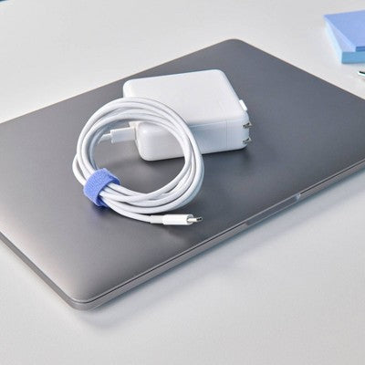 Wrap-It Cable Ties 24pk 6" and 9" White