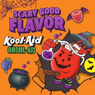 Kool-Aid Ghoul Aid Scary Berry Juice Boxes - 10pk/6 fl oz Pouches